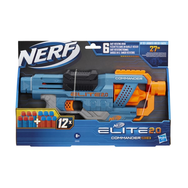 Pistolet Nerf Elite 2.0 Commander RD-6