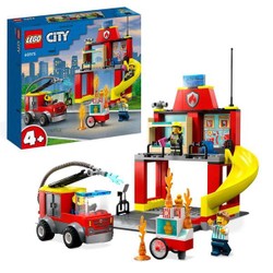 60375 - LEGO® City - La Caserne et le Camion des Pompiers