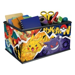 Puzzle 3D - Boîte de rangement Pokémon