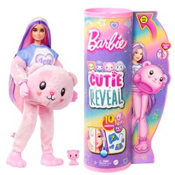 Poupée Barbie Cutie Reveal Ourson Rose